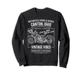 Canton Oh Usa Motorcycle Adventure Sweatshirt - Novelty Apparel Unisex - T-Shirt, Sweatshirt, Hoodie
