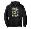 Van Life Explorer Road Trip Send Postcards Hoodie - Novelty Apparel Unisex - T-Shirt, Sweatshirt, Hoodie
