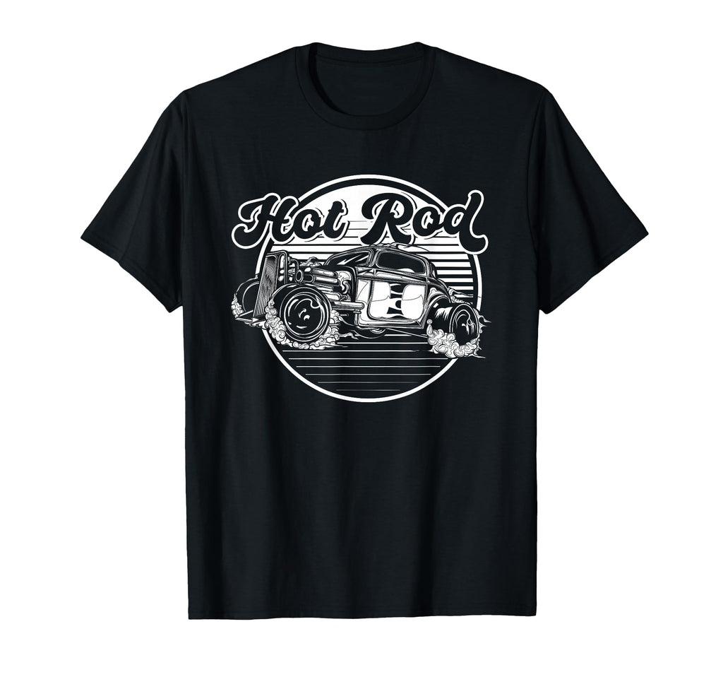 Old American Cars Hot Rod Automotive T-Shirt - Aesthetic Graphic Unisex - T-Shirt, Sweatshirt, Hoodie