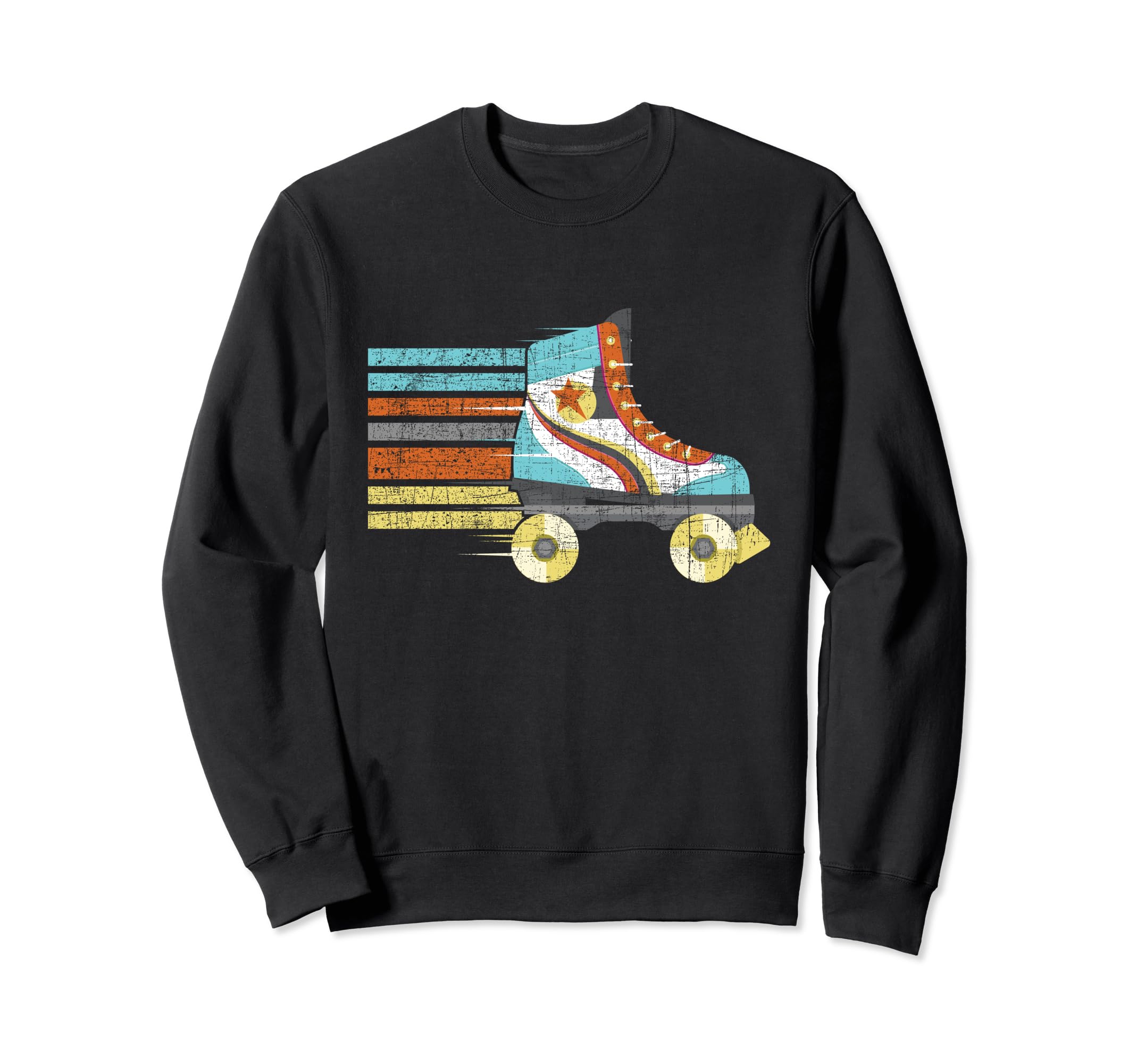 Skater Shoe Roller Derby Roller Sweatshirt - Unique Graphic for Adults - T-Shirt, Sweatshirt, Hoodie