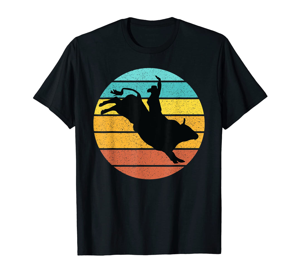 Bull Riding Rodeo Cowboy Western T-Shirt - Novelty Apparel Men Women - T-Shirt, Sweatshirt, Hoodie