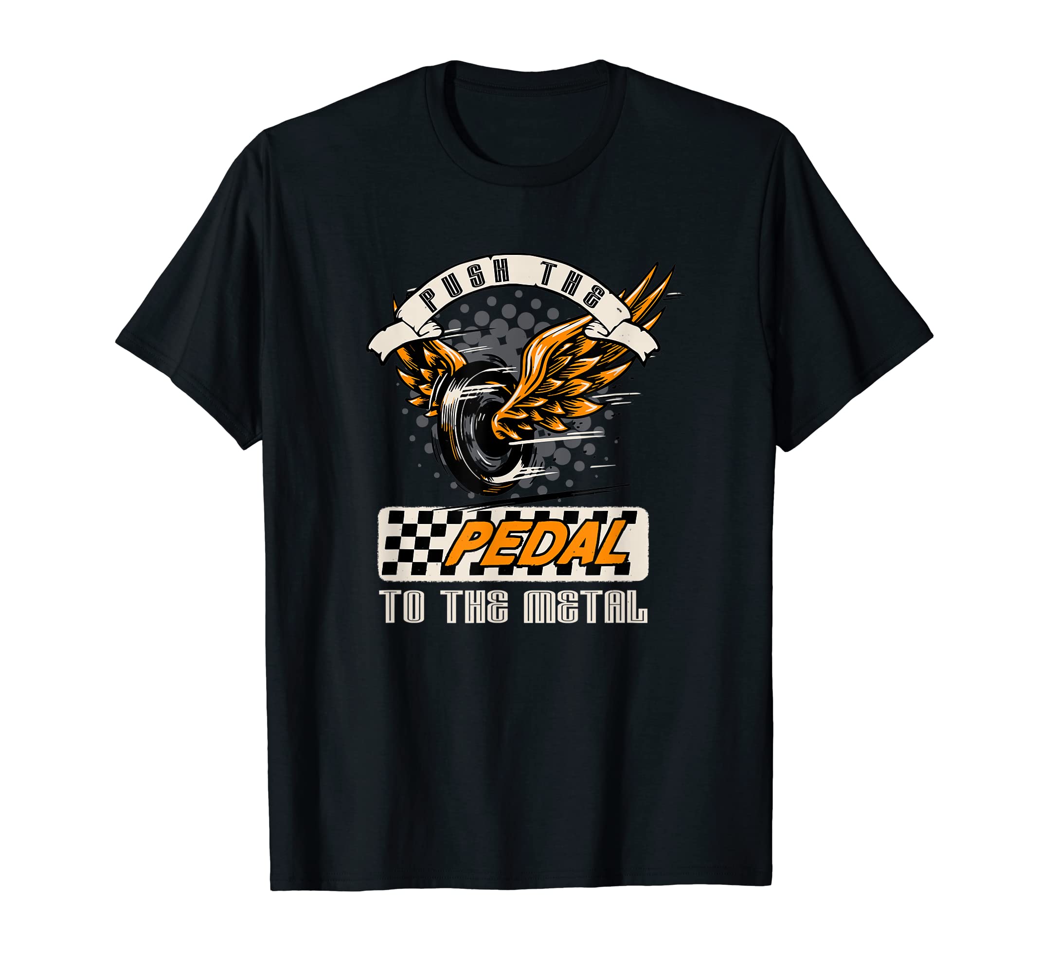Motorcycle Wheel Biker Pedal T-Shirt - Aesthetic Graphic Men Women - T-Shirt, Sweatshirt, Hoodie