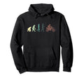 Motorcycle Evolution Motorbike Bike Hoodie - Aesthetic Graphic for Adults - T-Shirt, Sweatshirt, Hoodie