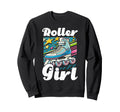 Roller 70S Skating Skater Skate Sweatshirt - Trendy Graphic Unisex - T-Shirt, Sweatshirt, Hoodie