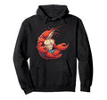 Meditation Lobster Yoga Pose Relaxing Hoodie - Streetwear Style Unisex - T-Shirt, Sweatshirt, Hoodie