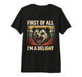 First All Im Delight Angry 90S Opossum T-Shirt - Custom Art Print Unisex - T-Shirt, Sweatshirt, Hoodie