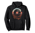 Vinyl Record Player Hoodie - Novelty Apparel Unisex - T-Shirt, Sweatshirt, Hoodie