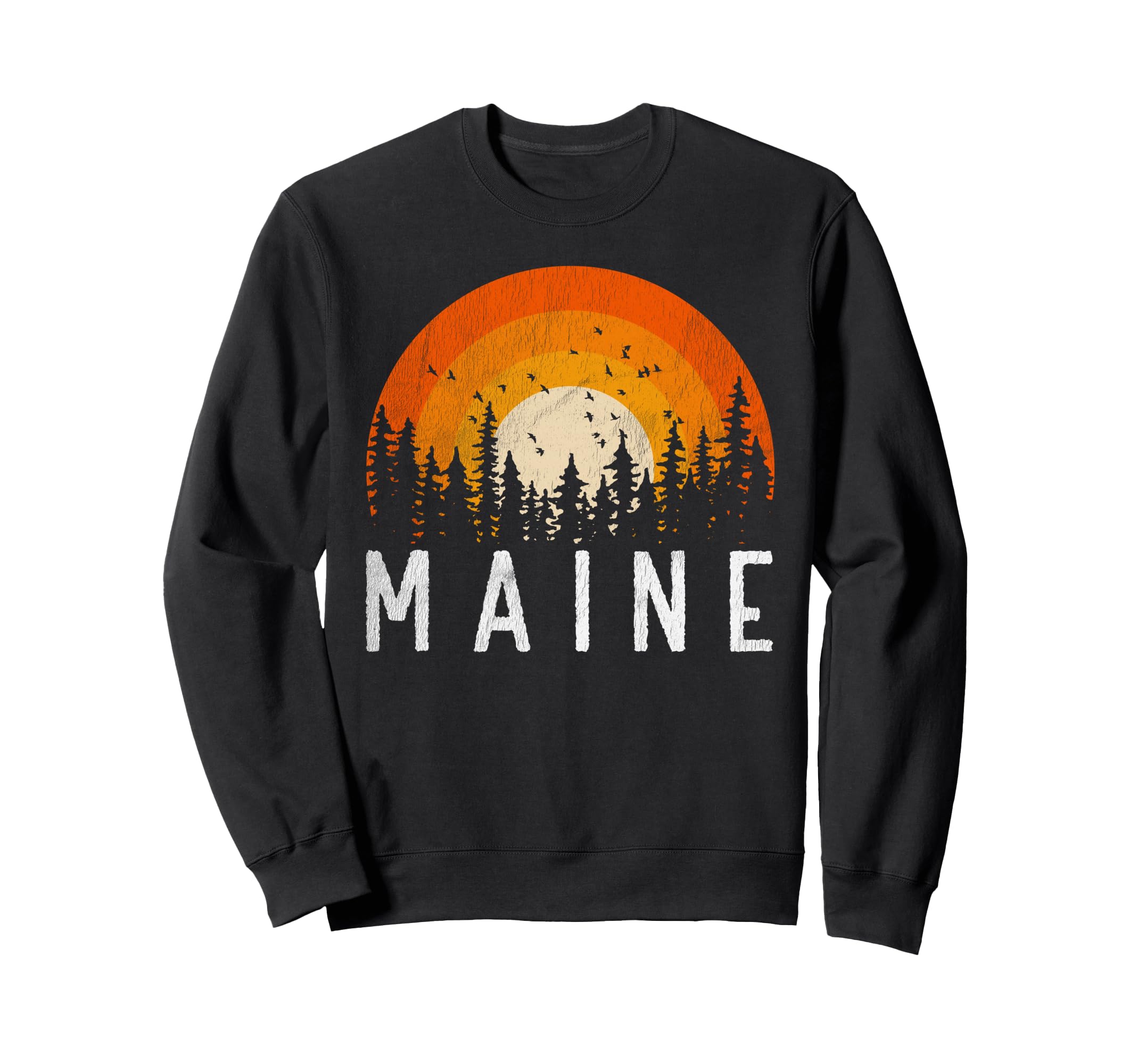 Maine 70S 80S Sweatshirt - Unique Graphic for Adults - T-Shirt, Sweatshirt, Hoodie