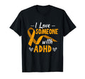 I Love Someone Adhd Ribbon T-Shirt - Aesthetic Graphic for Adults - T-Shirt, Sweatshirt, Hoodie