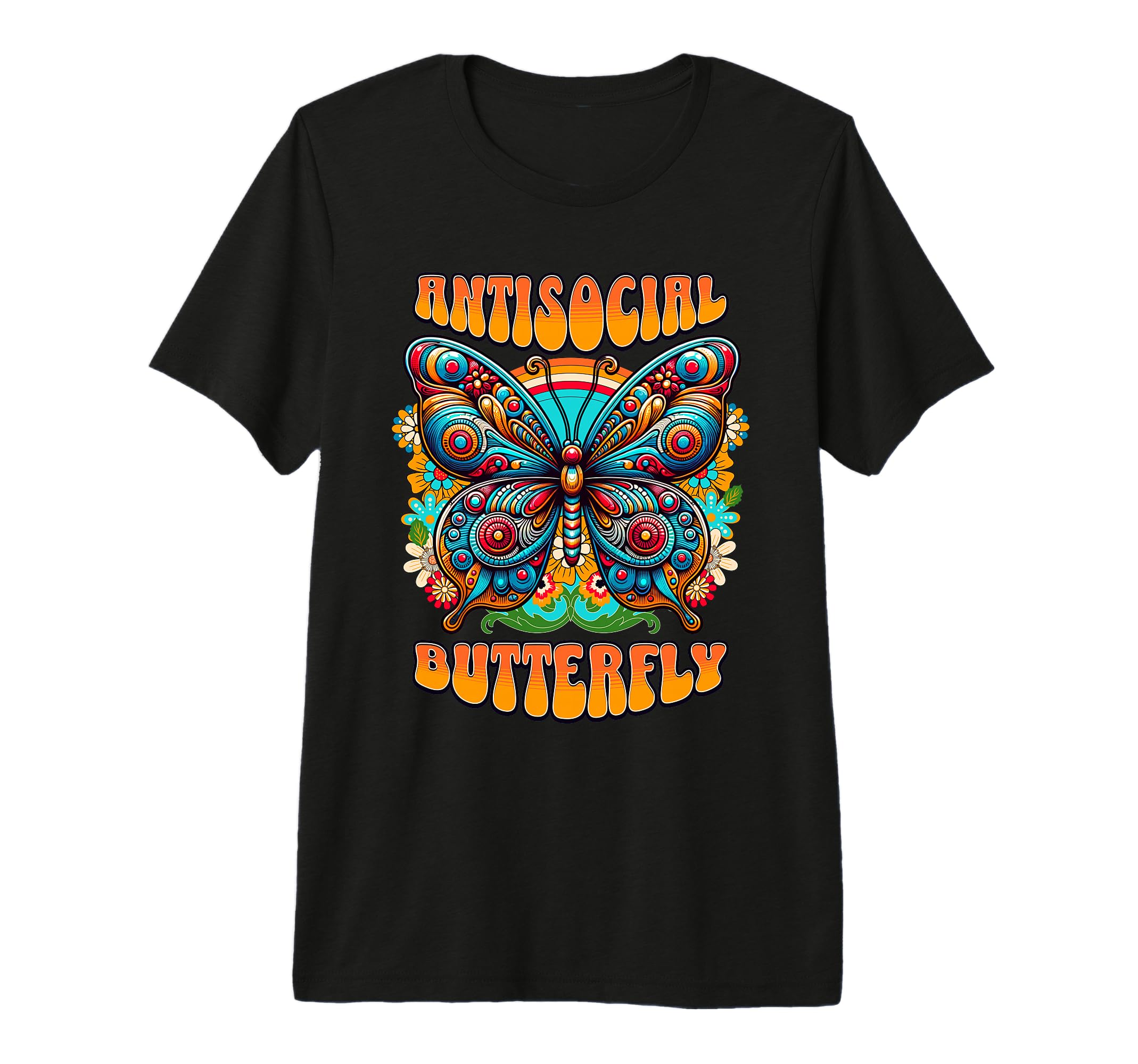 Antisocial Butterfly Funny Very T-Shirt - Streetwear Style Men Women - T-Shirt, Sweatshirt, Hoodie