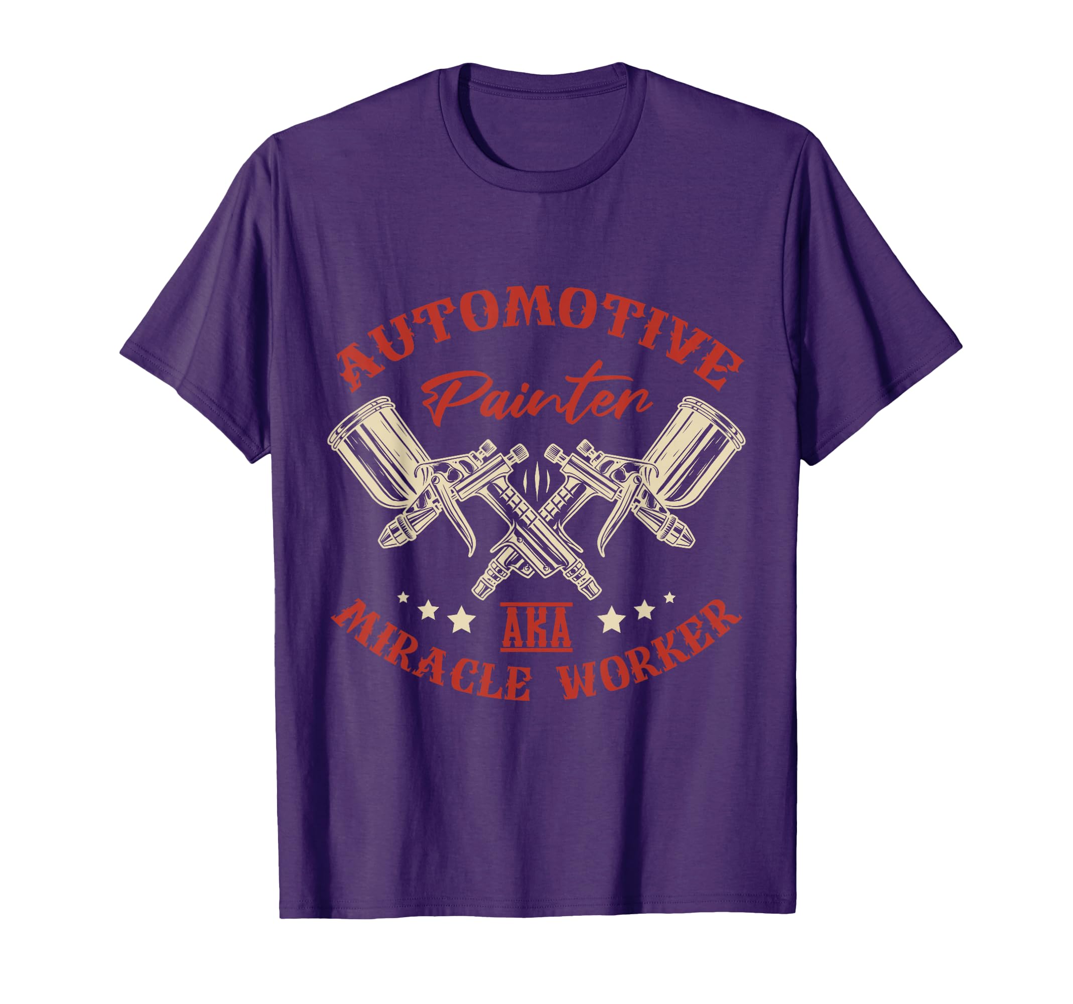 Automotive Painter Aka Miracle Worker T-Shirt - Trendy Graphic for Adults - T-Shirt, Sweatshirt, Hoodie