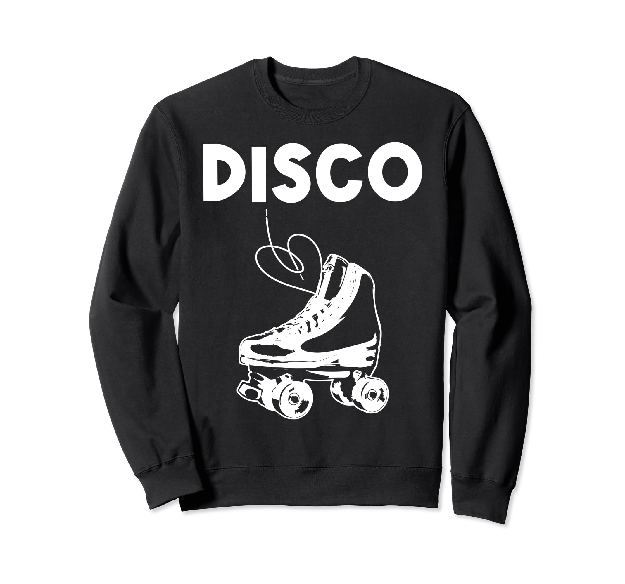 Roller Skating Disco Derby Skates Sweatshirt - Aesthetic Graphic for Adults - T-Shirt, Sweatshirt, Hoodie