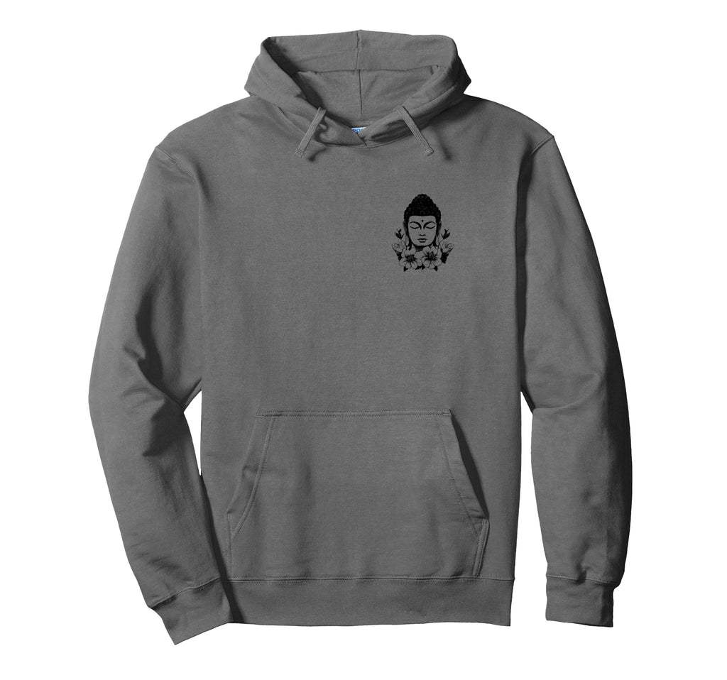 Buddha Pocket Buddhism Mindfulness Hoodie - Custom Art Print Men Women - T-Shirt, Sweatshirt, Hoodie