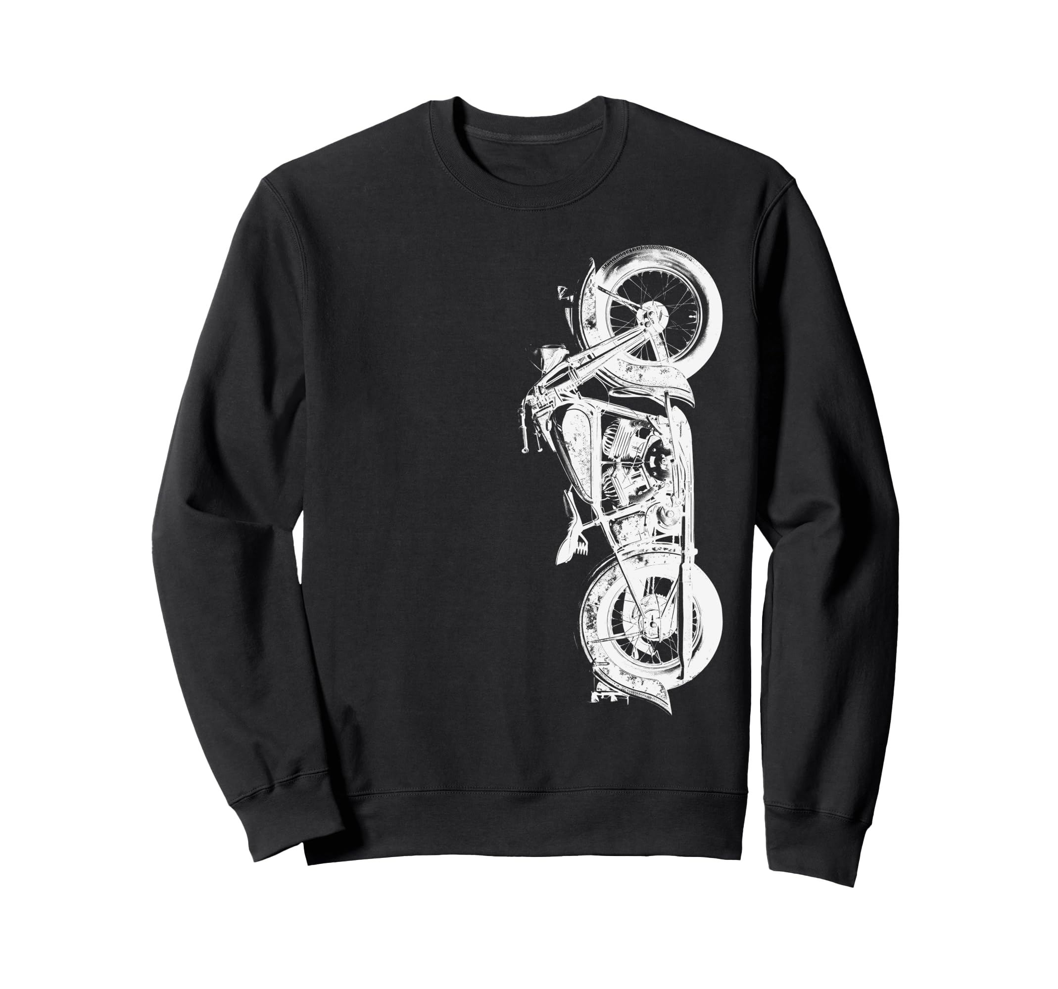 Motorcycling Biker Motorcycle Sweatshirt - Aesthetic Graphic for Adults - T-Shirt, Sweatshirt, Hoodie
