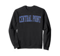 Central Point Or Distressed Blue Sweatshirt - Minimalist Print Unisex - T-Shirt, Sweatshirt, Hoodie
