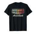 Awesome Administrative Assistant Typography T-Shirt - Unique Graphic Unisex - T-Shirt, Sweatshirt, Hoodie