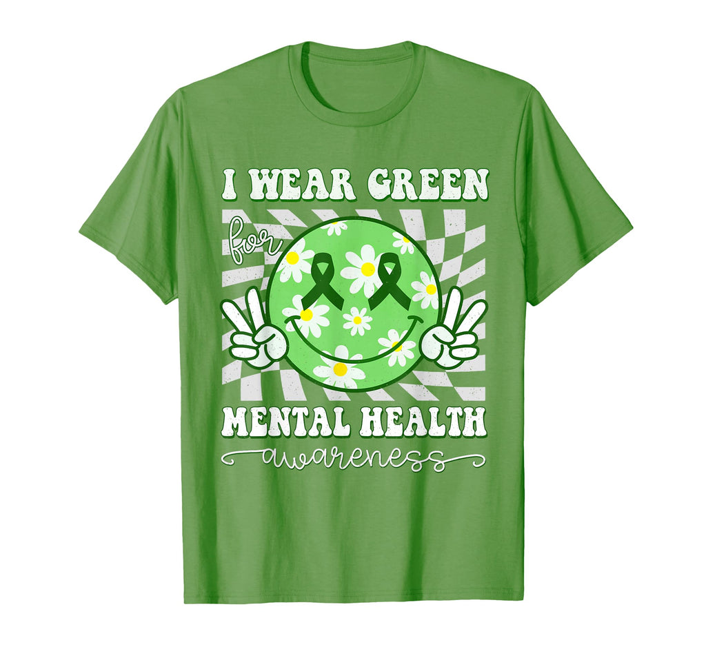 Mental Health Awareness Smile T-Shirt - Casual Everyday Wear for Adults - T-Shirt, Sweatshirt, Hoodie