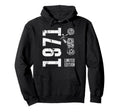 Born 1971 Motorcycle 55Th Birthday Hoodie - Aesthetic Graphic Unisex - T-Shirt, Sweatshirt, Hoodie