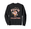 Howdy Valentines Heart Cowgirl Sweatshirt - Fun Novelty Design for Adults - T-Shirt, Sweatshirt, Hoodie