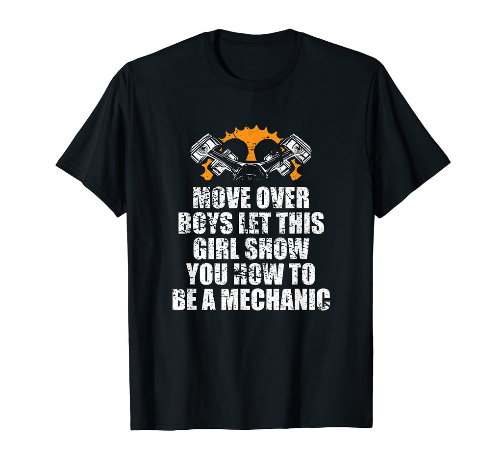 Show How To Be Mechanic Car Mechanic T-Shirt - Casual Everyday Wear Unisex - T-Shirt, Sweatshirt, Hoodie