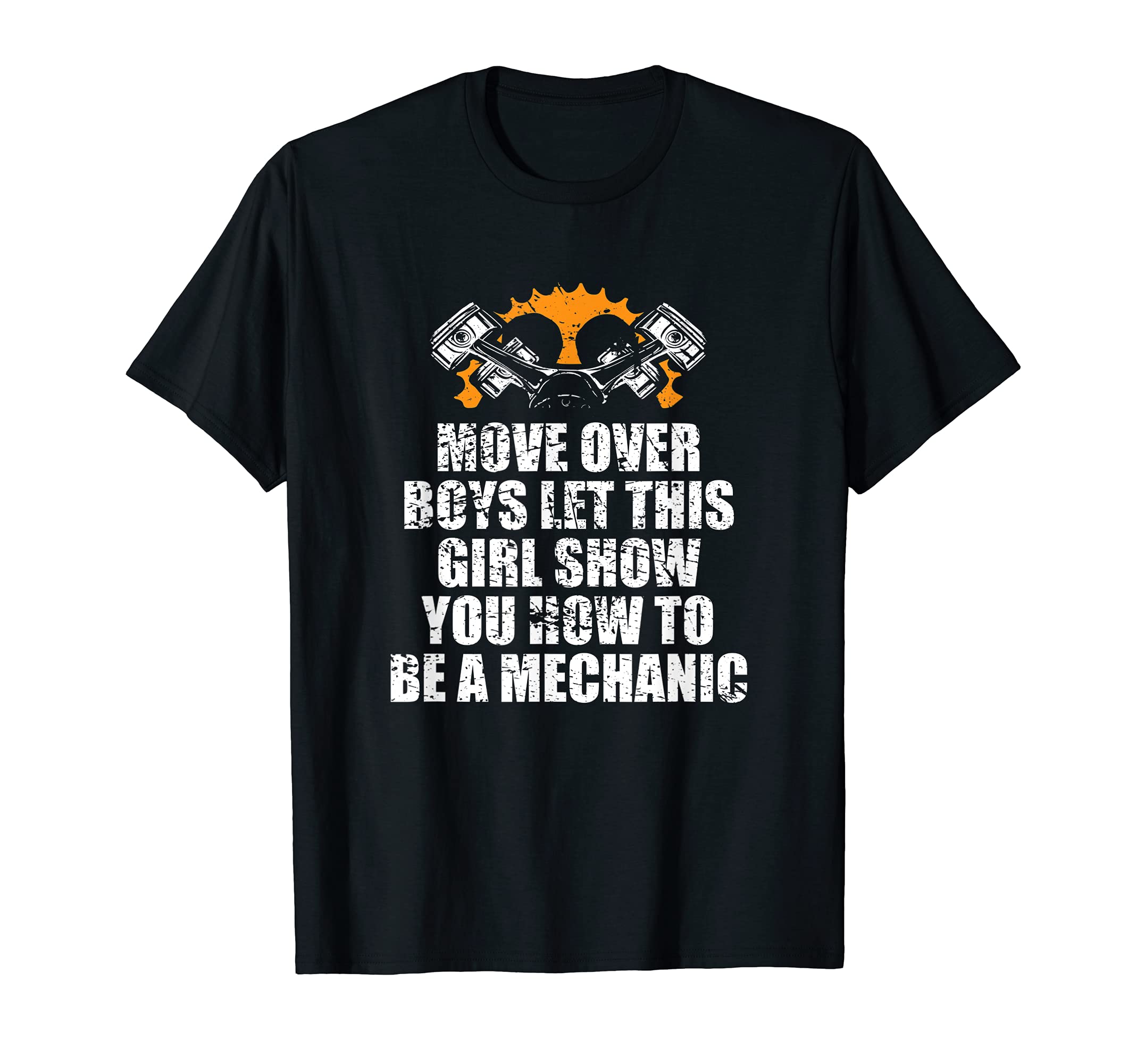 Show How To Be Mechanic Car Mechanic T-Shirt - Casual Everyday Wear Unisex - T-Shirt, Sweatshirt, Hoodie