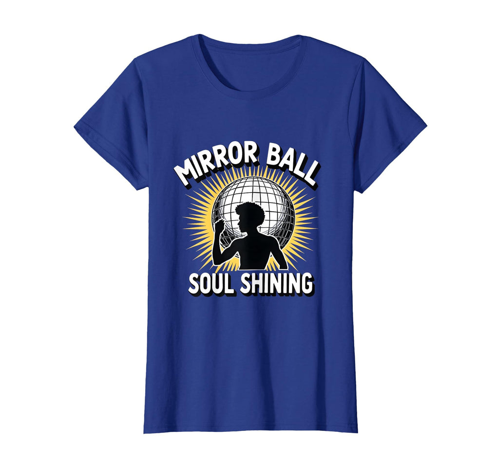 Mirror Ball Soul Shining Birthday T-Shirt - Aesthetic Graphic Men Women - T-Shirt, Sweatshirt, Hoodie