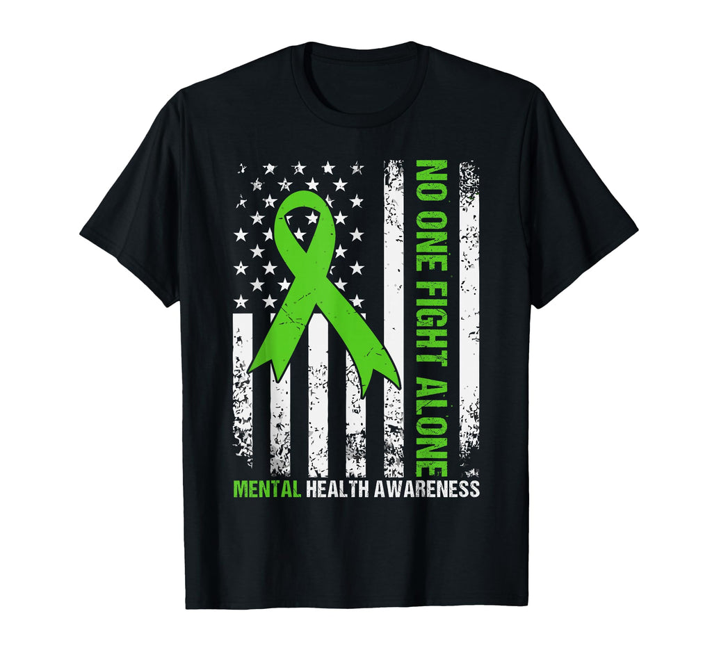 Mental Health Awareness Fight Stigma T-Shirt - Novelty Apparel Unisex - T-Shirt, Sweatshirt, Hoodie