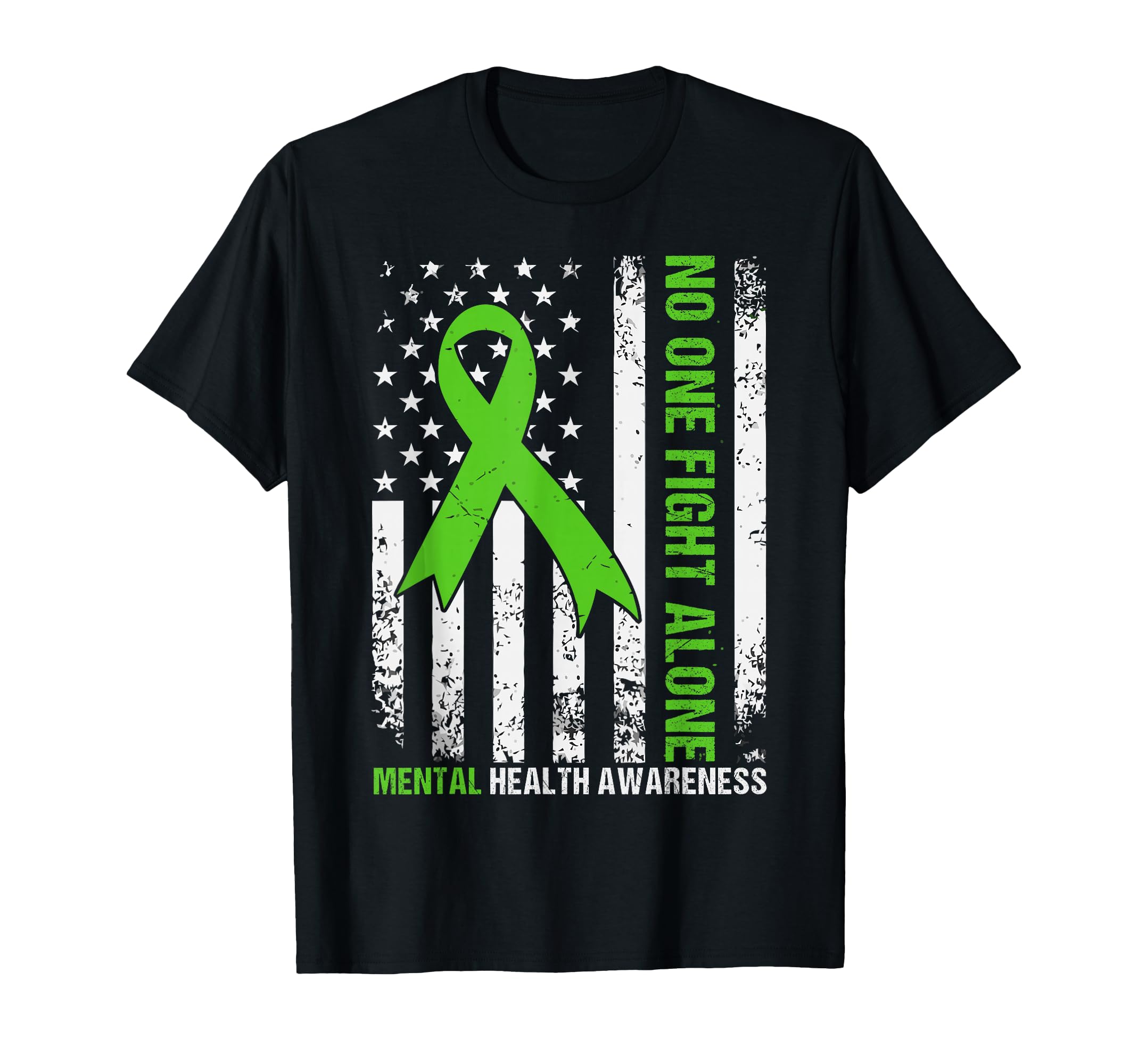 Mental Health Awareness Fight Stigma T-Shirt - Novelty Apparel Unisex - T-Shirt, Sweatshirt, Hoodie