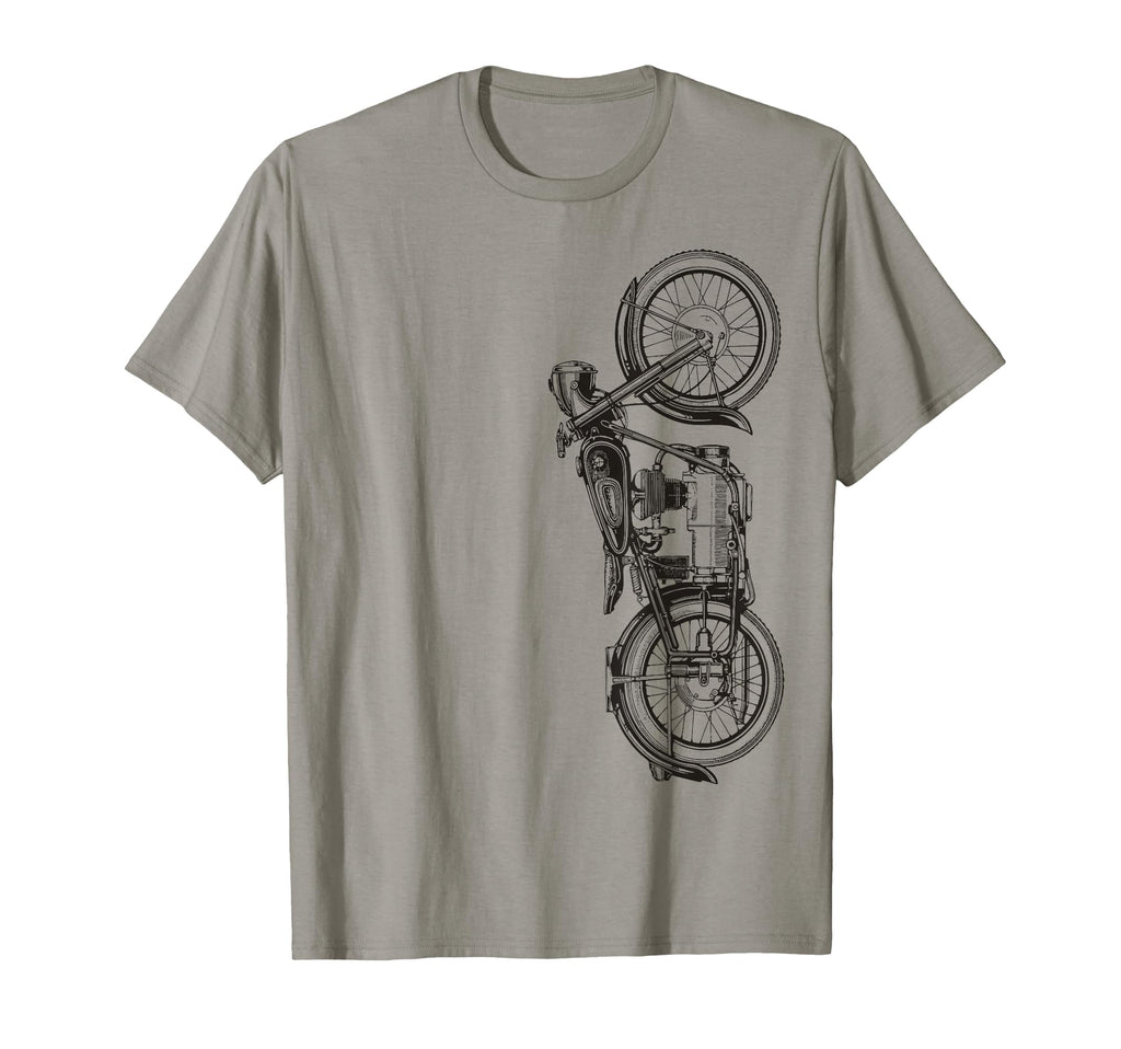 Motorcycle Biker T-Shirt - Custom Art Print Men Women - T-Shirt, Sweatshirt, Hoodie