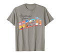 Greetings From Utah 50S Postcard T-Shirt - Fun Novelty Design Men Women - T-Shirt, Sweatshirt, Hoodie