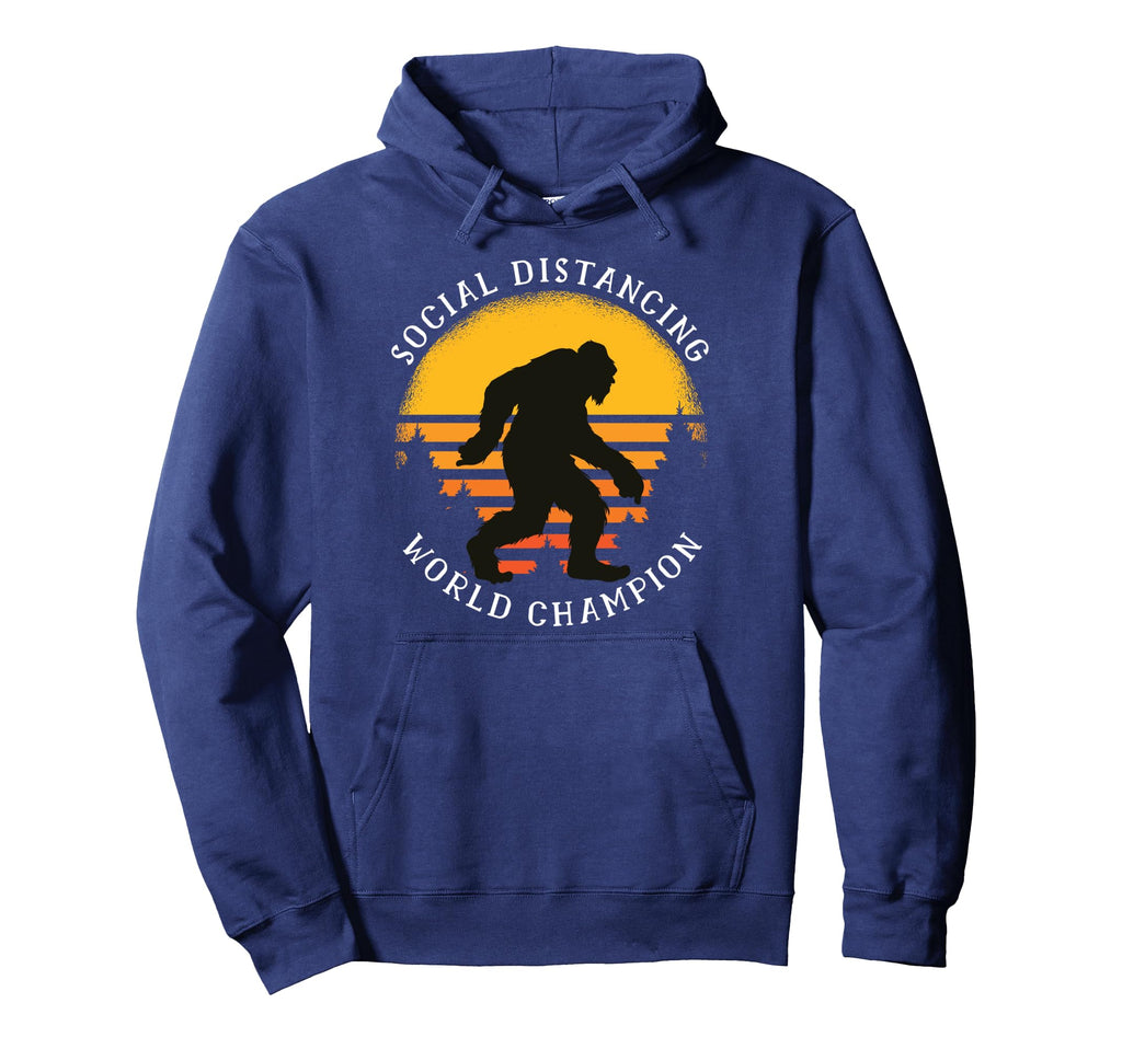 Funny Social Distancing Introverted Hoodie - Aesthetic Graphic Men Women - T-Shirt, Sweatshirt, Hoodie