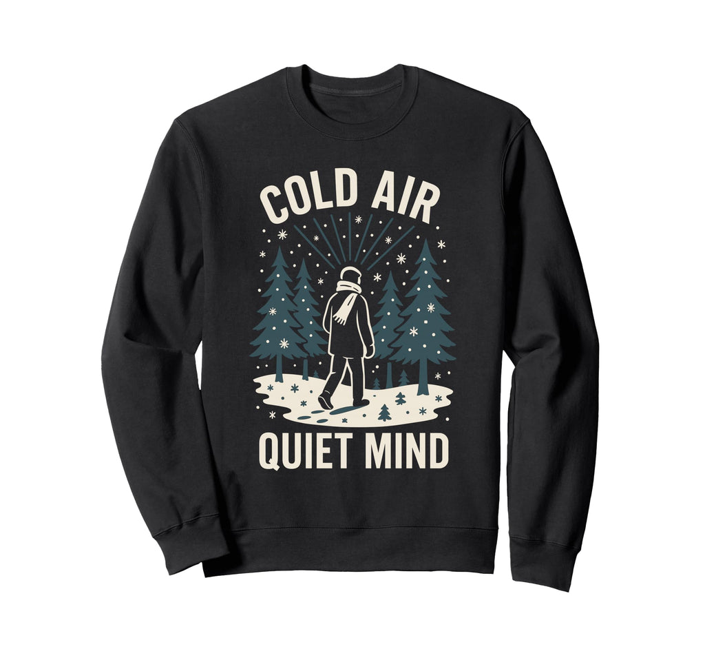 Forest Walk Overthinker Mental Sweatshirt - Casual Everyday Wear Men Women - T-Shirt, Sweatshirt, Hoodie