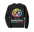 Neurodiversity Brain Autism Awareness Sweatshirt - Novelty Apparel Unisex - T-Shirt, Sweatshirt, Hoodie
