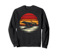 Komodo Dragon Sunset Safari 70S Sweatshirt - Minimalist Print Unisex - T-Shirt, Sweatshirt, Hoodie