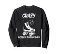 Roller Skating Mom Disco Derby Sweatshirt - Aesthetic Graphic for Adults - T-Shirt, Sweatshirt, Hoodie