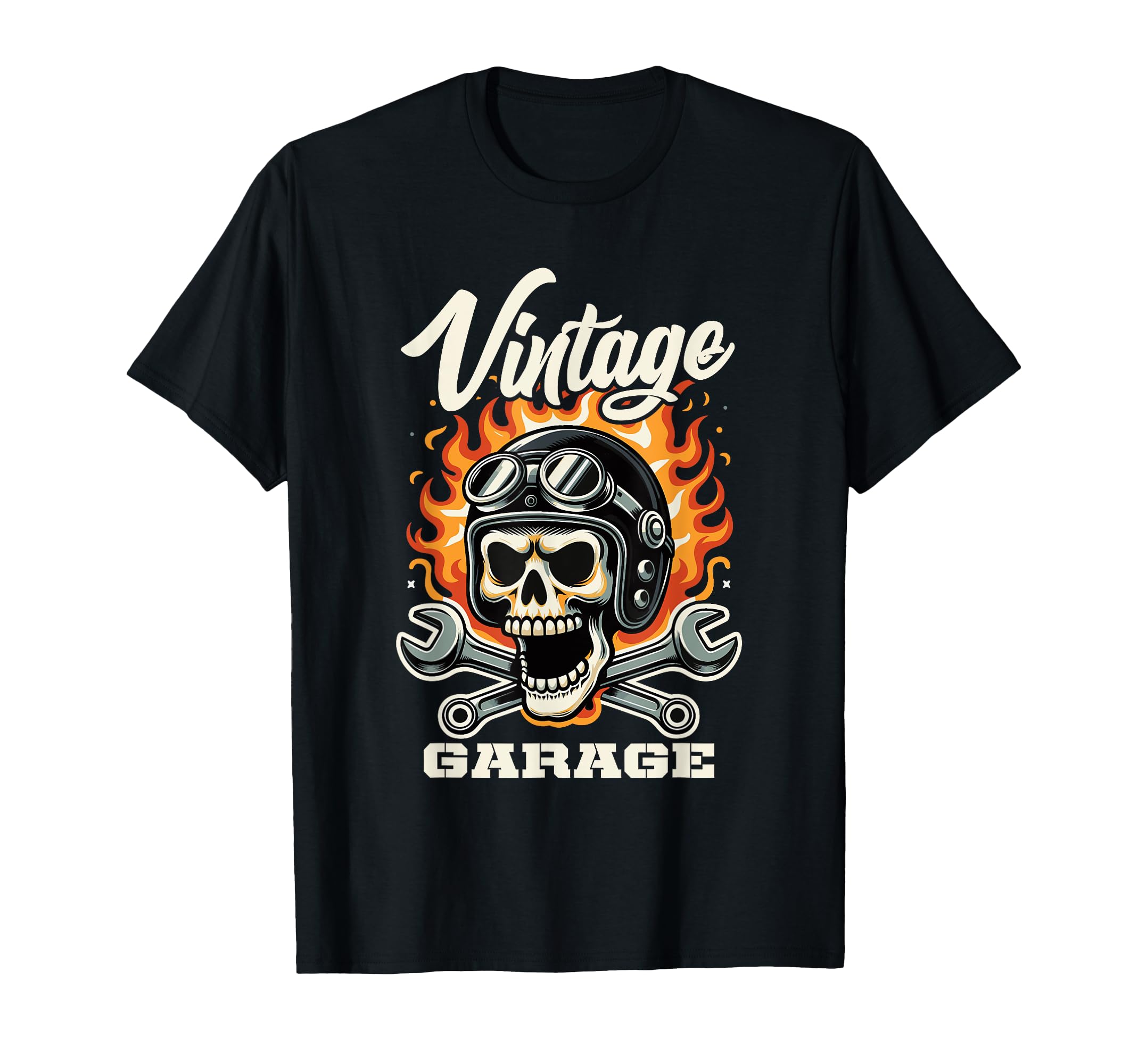 Garage Motorcycle Mechanic Biker T-Shirt - Novelty Apparel Unisex - T-Shirt, Sweatshirt, Hoodie