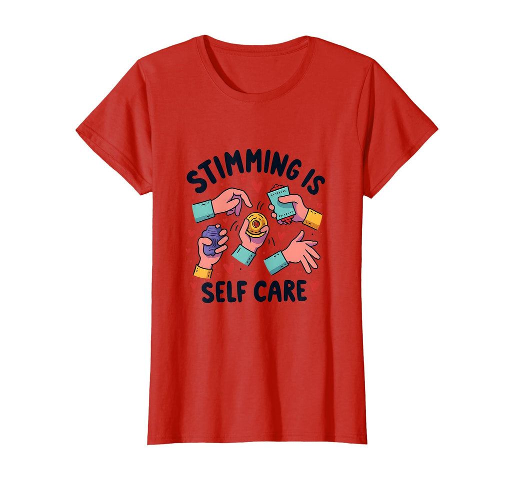 Stimming Is Self Care Autism Acceptance T-Shirt - Unique Graphic for Adults - T-Shirt, Sweatshirt, Hoodie