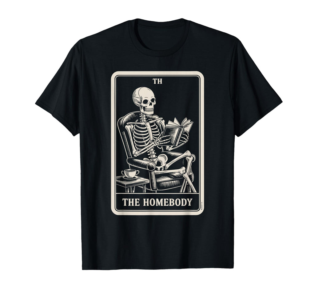 Homebody Tarot Indoorsy Antisocial T-Shirt - Trendy Graphic Unisex - T-Shirt, Sweatshirt, Hoodie
