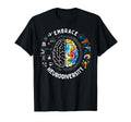 Embrace Neurodiversity Autism Awareness T-Shirt - Minimalist Print Unisex - T-Shirt, Sweatshirt, Hoodie
