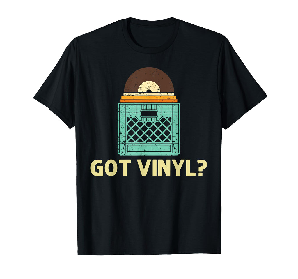 Vinyl Dj Vinyl Record Lovers Music Player T-Shirt - Graphic Print Unisex - T-Shirt, Sweatshirt, Hoodie