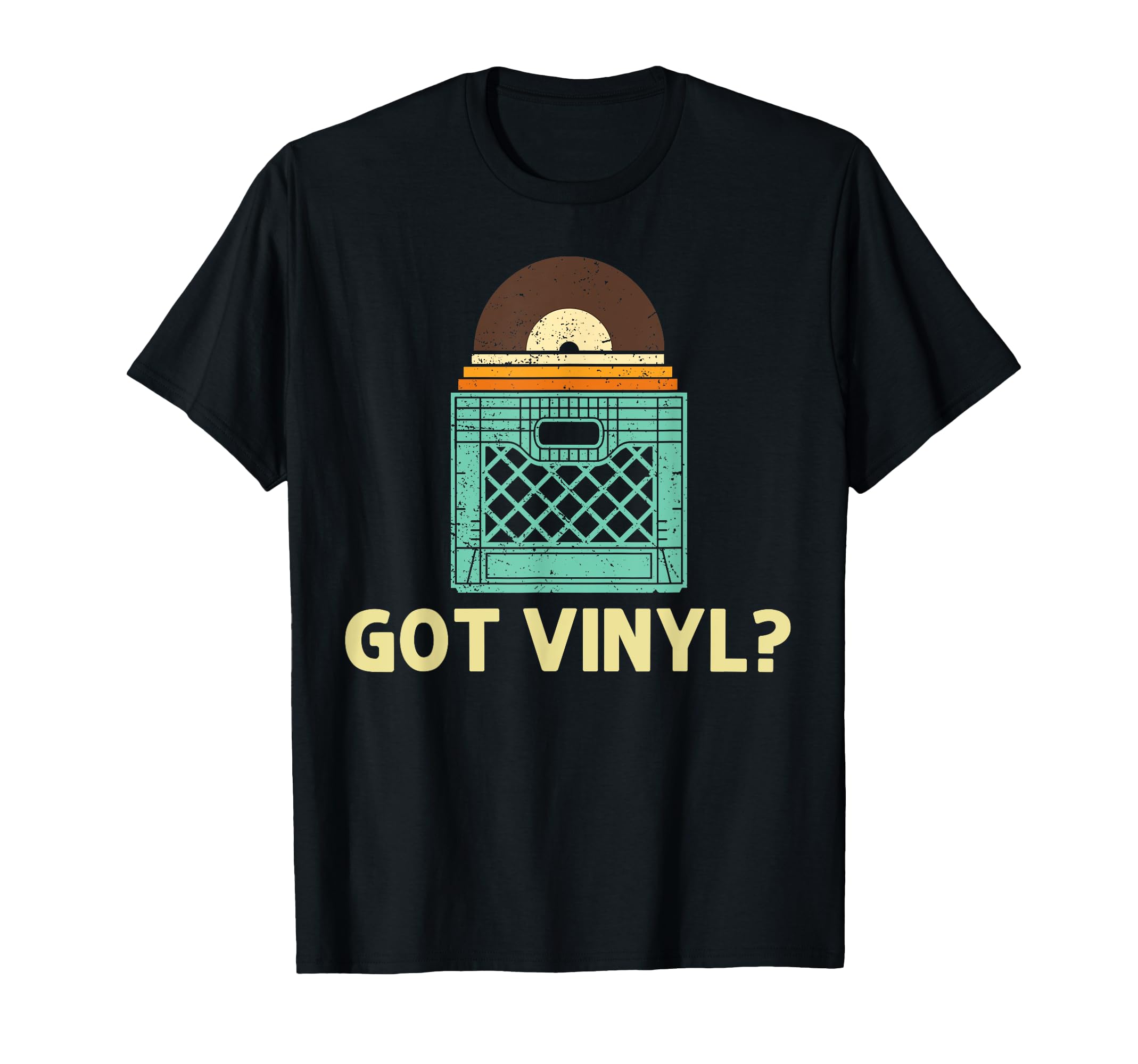 Vinyl Dj Vinyl Record Lovers Music Player T-Shirt - Graphic Print Unisex - T-Shirt, Sweatshirt, Hoodie