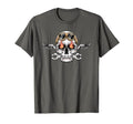 Motorcycle Skull Themed Biker And Rider T-Shirt - Novelty Apparel Unisex - T-Shirt, Sweatshirt, Hoodie