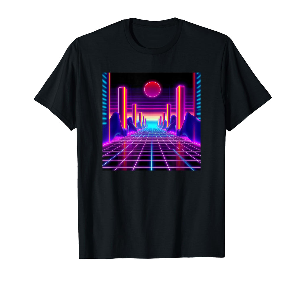 Vaporwave Retrowave Synthwave T-Shirt - Fun Novelty Design Men Women - T-Shirt, Sweatshirt, Hoodie