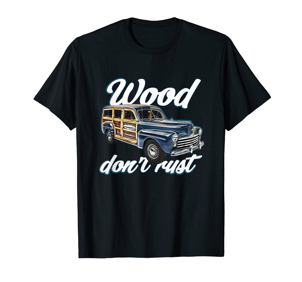 Woody Wagon 40S Station Hotrod T-Shirt - Casual Everyday Wear for Adults - T-Shirt, Sweatshirt, Hoodie