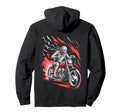 Mummy Biker Riding Motorcycle Outfit Rider Hoodie - Unique Graphic Unisex - T-Shirt, Sweatshirt, Hoodie