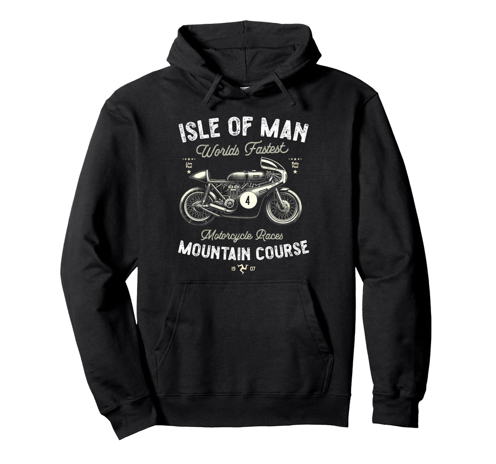 Isle Races Motorbike Race Hoodie - Streetwear Style Unisex - T-Shirt, Sweatshirt, Hoodie
