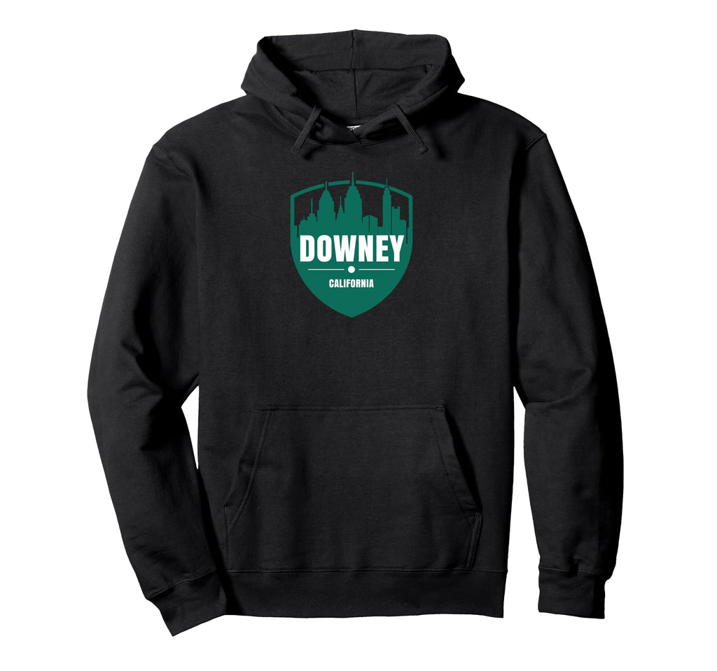Downey California Ca Us Cities Western Hoodie - Trendy Graphic Unisex - T-Shirt, Sweatshirt, Hoodie