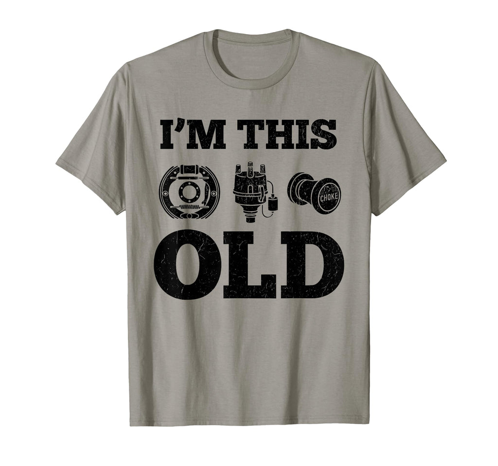 Im This Old Funny Car Parts Mechanic T-Shirt - Custom Art Print Men Women - T-Shirt, Sweatshirt, Hoodie