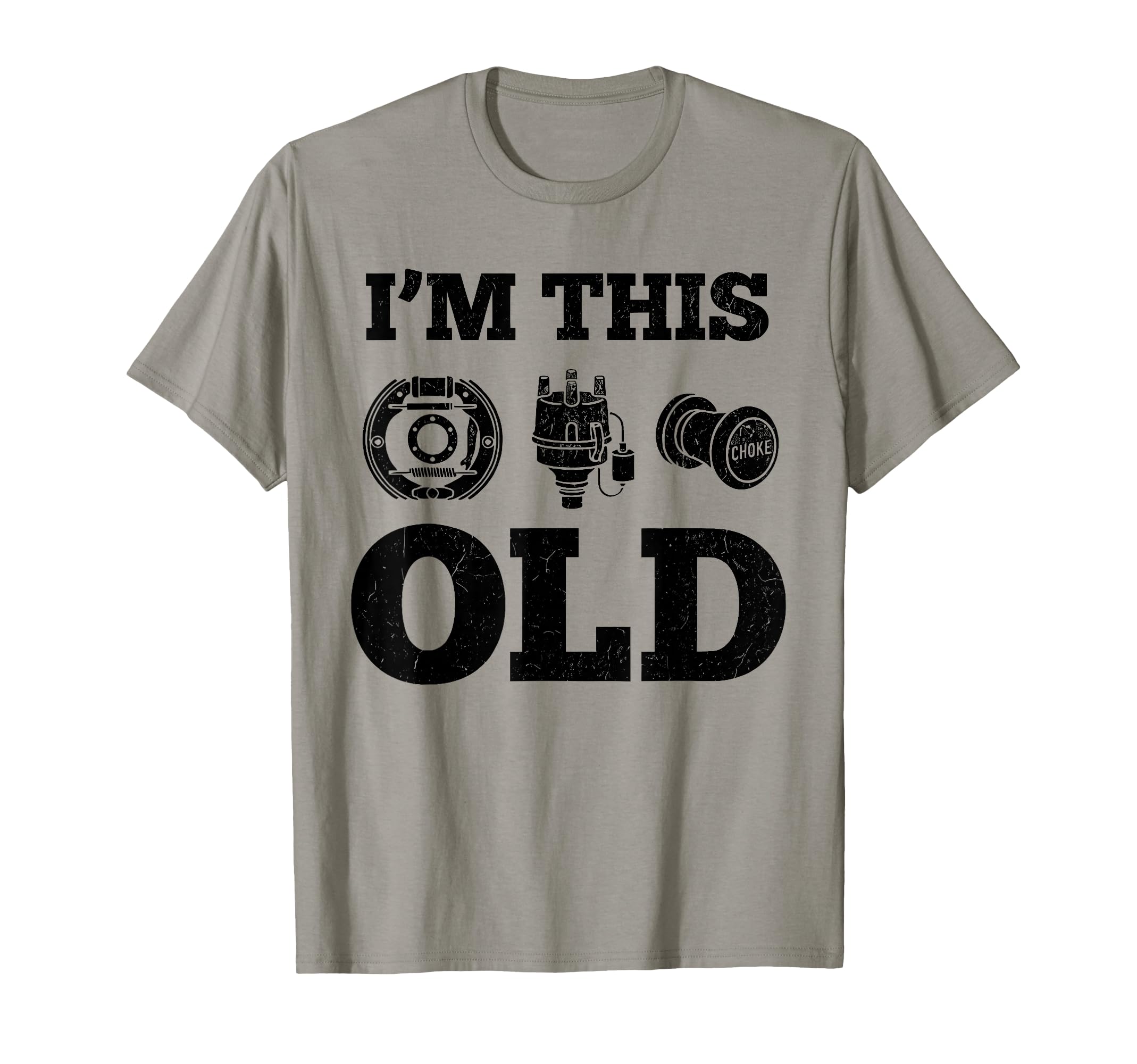 Im This Old Funny Car Parts Mechanic T-Shirt - Custom Art Print Men Women - T-Shirt, Sweatshirt, Hoodie