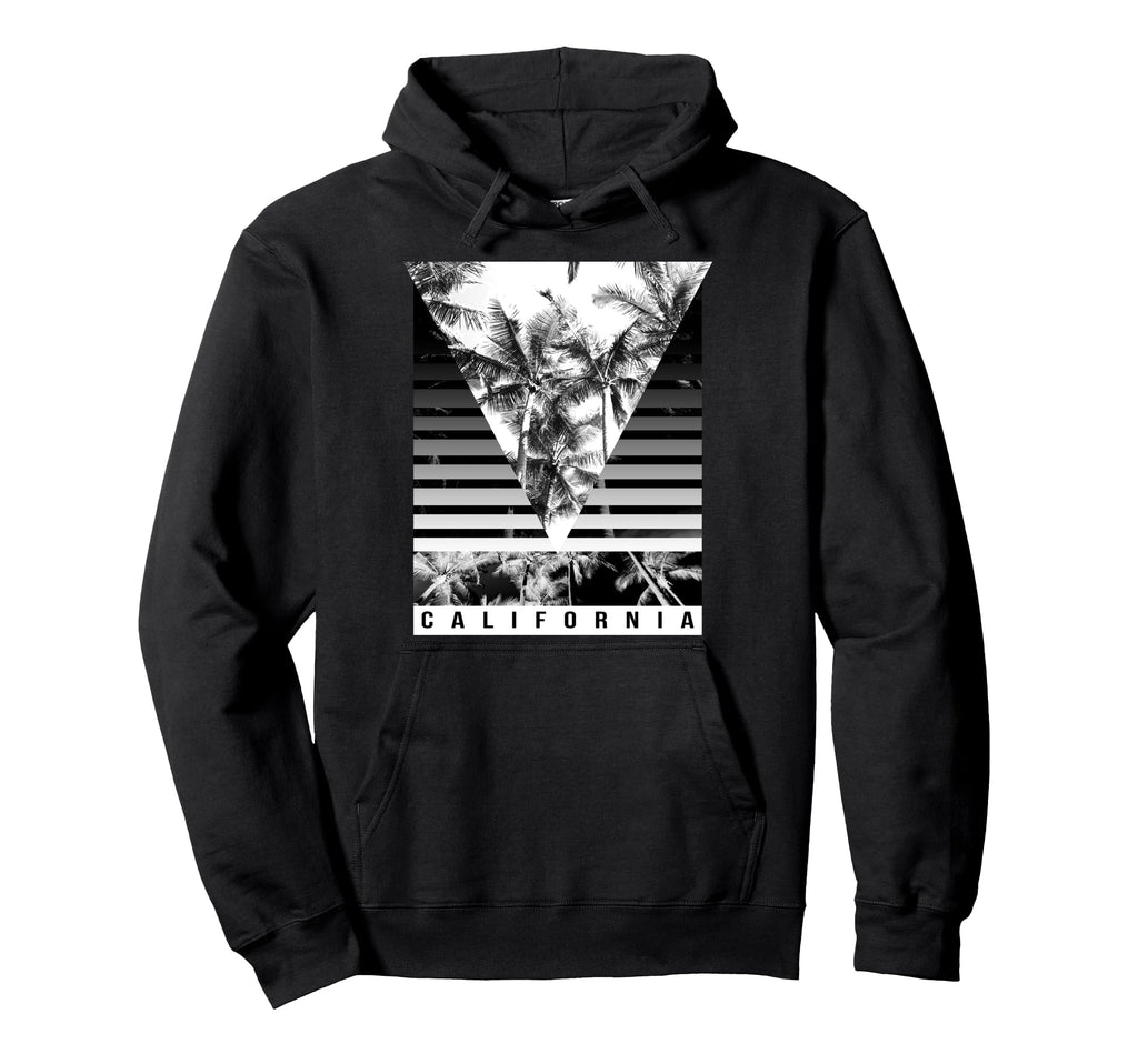 Trendy California Palms Hoodie - Novelty Apparel Unisex - T-Shirt, Sweatshirt, Hoodie